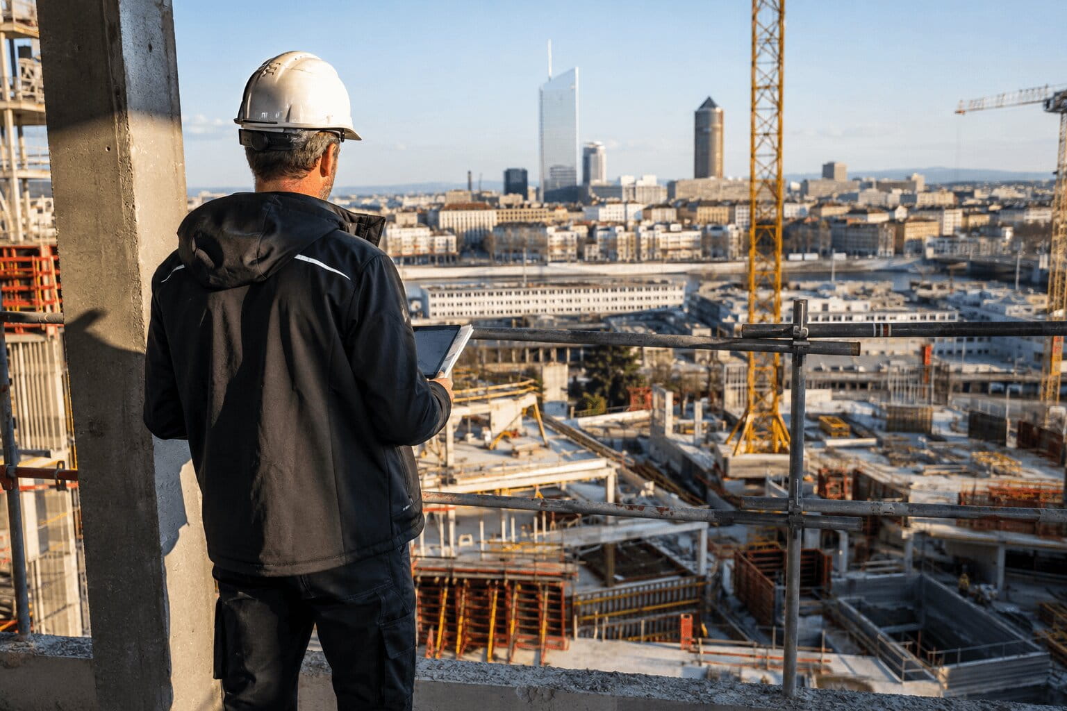 Vincent Ambertault, conducteur de travaux et économiste de la construction