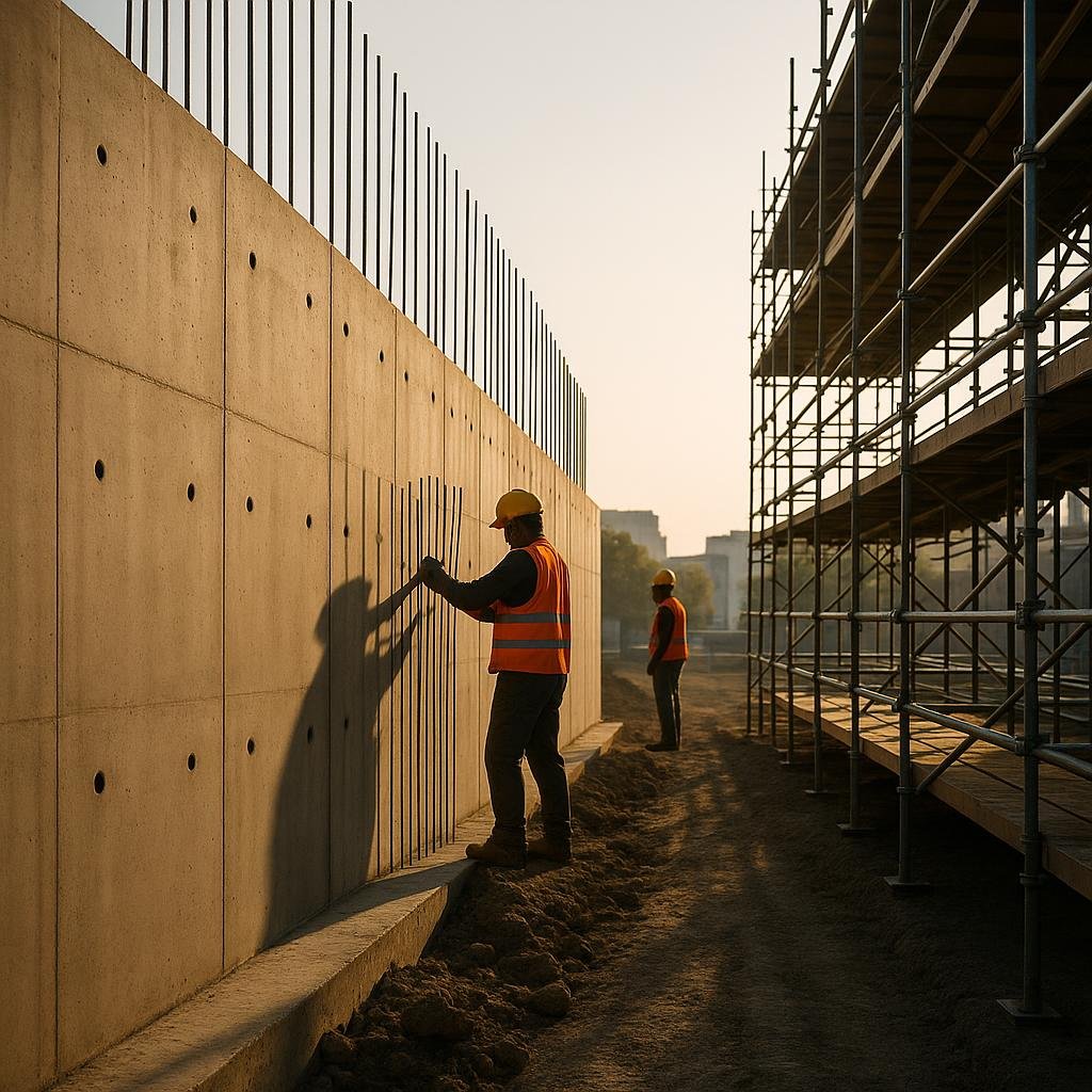 Mur de soutènement : conception, mise en œuvre et pièges de chantier