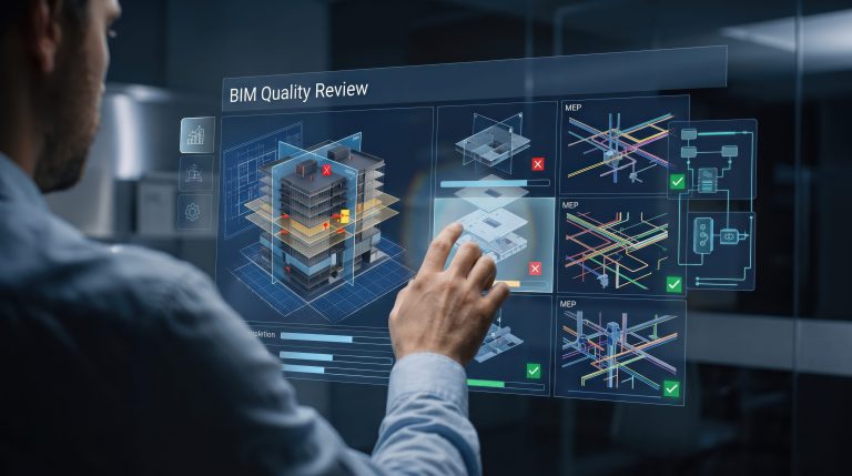 Conception BIM et sécurité des travaux en hauteur
